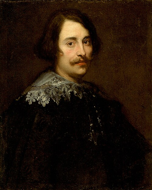 Portrait of a man, 1640, Luciano Borzone