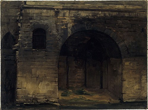 Les Cagnards de l'Hôtel-Dieu en 1874, 1874, Lucien-Étienne Mélingue
