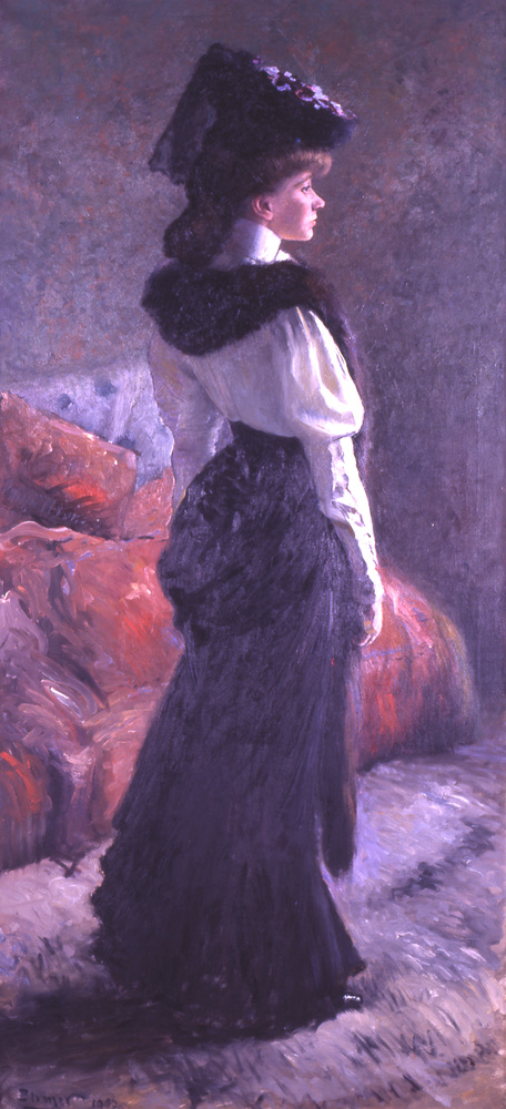 Portrait de la femme de l'artiste, 1907, Lucien Blumer