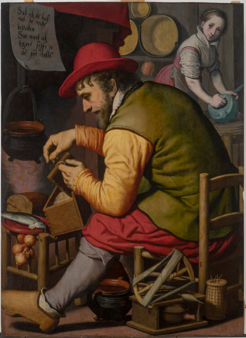 De gortenteller, 1570, Pieter Aertsen