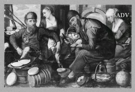 sellers of poultry and fishes, 1549, Pieter Aertsen