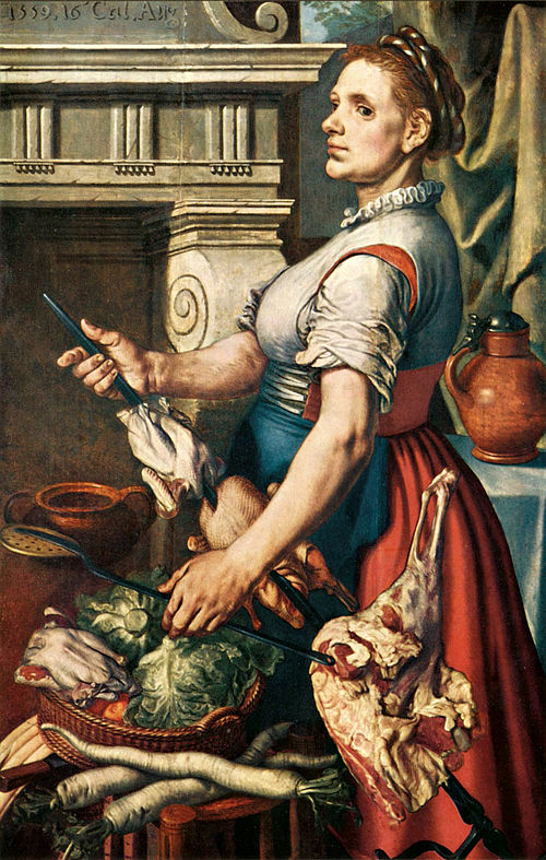 La cuisinière, 1559, Pieter Aertsen