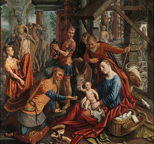 L'Adoration des mages, 1560, Pieter Aertsen