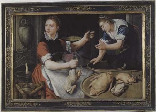 Two Women Cooking, 1562, Pieter Aertsen