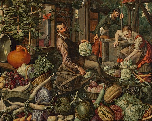 After the harvest, 1568, Pieter Aertsen