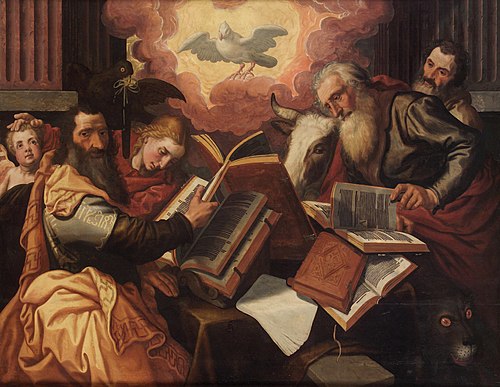 The Four Evangelists, 1562, Pieter Aertsen
