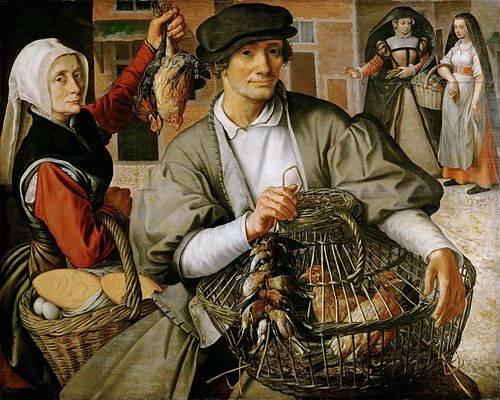 Market Scene, 1560, Pieter Aertsen
