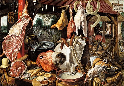 L’Étal de boucherie, 1551, Pieter Aertsen
