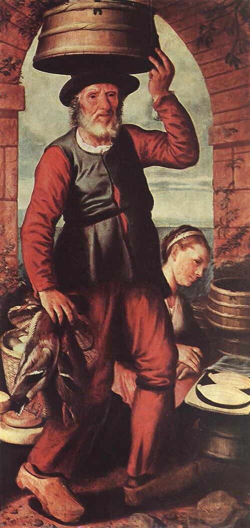 Market Farmer and his Wife, 1561, Pieter Aertsen
