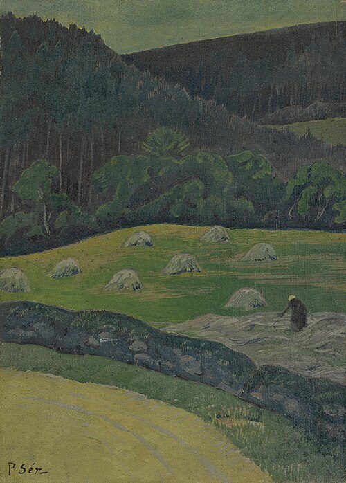 Farmer in the Field, , Paul Sérusier