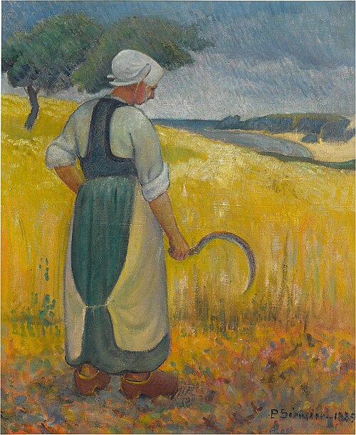 Young Breton with sickle, , Paul Sérusier