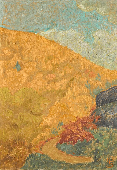 Paysage D’Automne a Châteauneuf, , Paul Sérusier