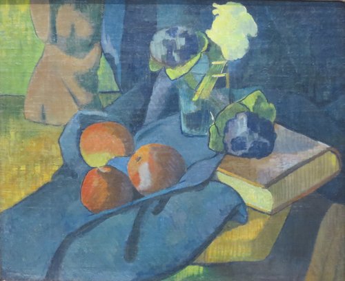 Nature morte avec pommes et violettes, 1890, Paul Sérusier