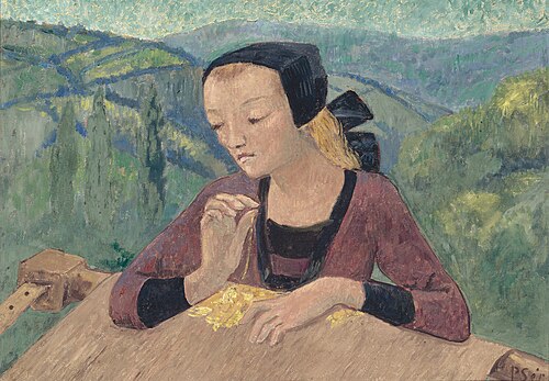 La Brodeuse, 1926, Paul Sérusier