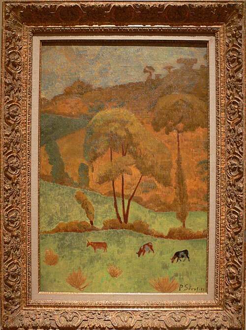 Synchromie en jaune, 1915, Paul Sérusier