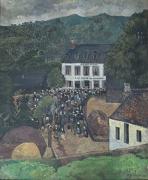 La Foire à Châteauneuf-du-Faou, 1903, Paul Sérusier