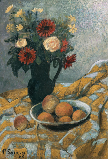 BOUQUET, PÊCHES ET ABRICOTS, 1925, Paul Sérusier