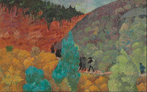 Bretons dans la lande, , Paul Sérusier