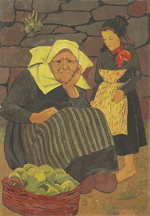 La Marchande de poires, 1895, Paul Sérusier