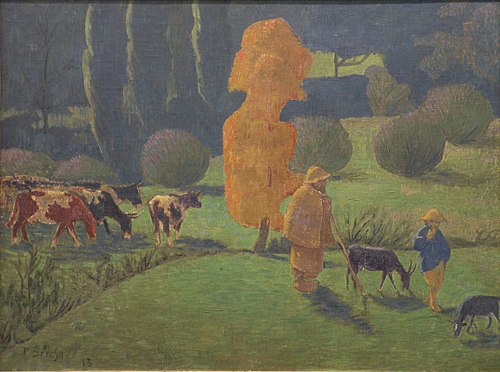 Le Berger Corydon, 1913, Paul Sérusier
