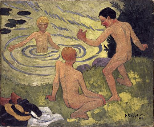 Enfants a la barque, 1906, Paul Sérusier