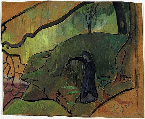 La Rêve de la terre., 1892, Paul Sérusier