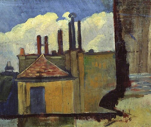 Roof Tops in Paris, , Paul Sérusier