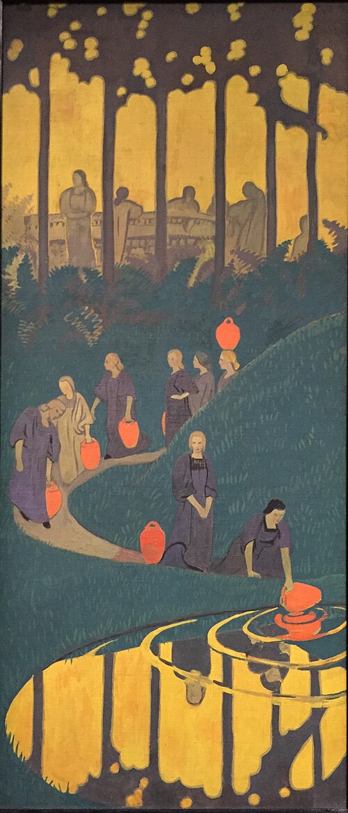 Femmes à la source, 1899, Paul Sérusier