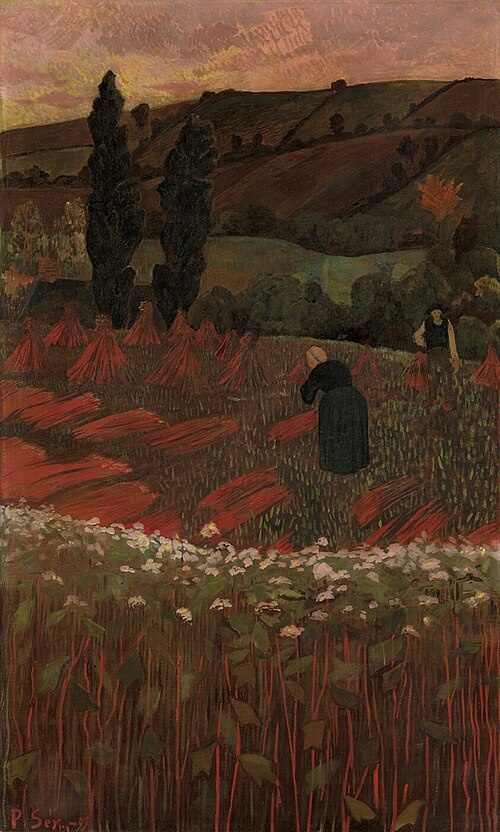 La Moisson du blé noir, 1899, Paul Sérusier