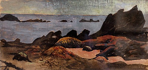 Rochers au Pouldu, 1890, Paul Sérusier