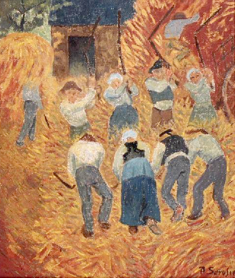 Les batteurs de blé noir, 1919, Paul Sérusier