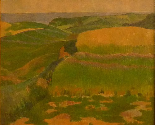 Les blés verts au Pouldu, 1890, Paul Sérusier