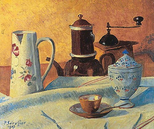 Le Café, 1907, Paul Sérusier