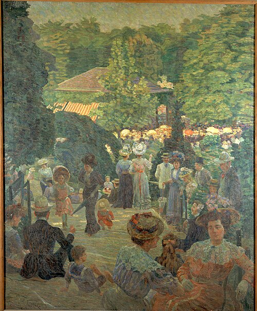 Le Parc Montsouris, 1900, Ludovic Vallée