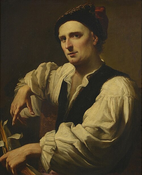 Portrait of a young Man, , Luigi Crespi