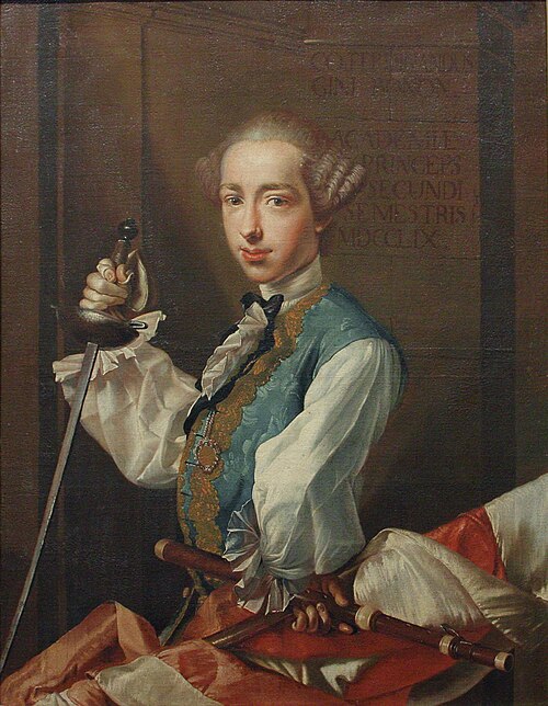 Portait of Ferdinando Gini, 1759, Luigi Crespi