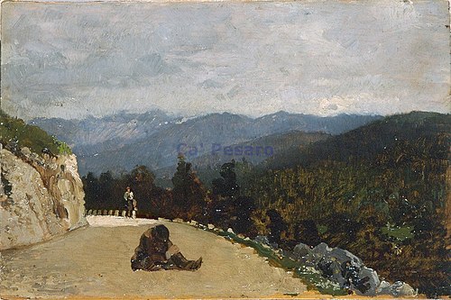 The forest of Cansiglio, 1876, Luigi Nono