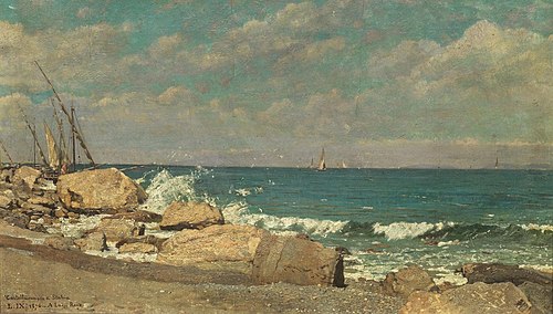 Castellammare di Stabia, near Naples, Italy, 1876, Luigi Nono