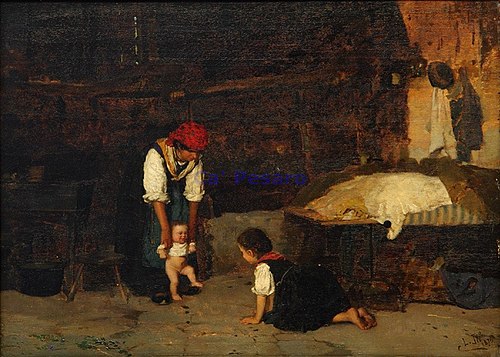 First steps, 1875, Luigi Nono