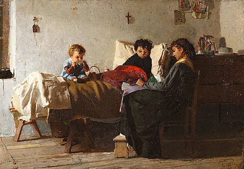The recovery (1874), 1874, Luigi Nono