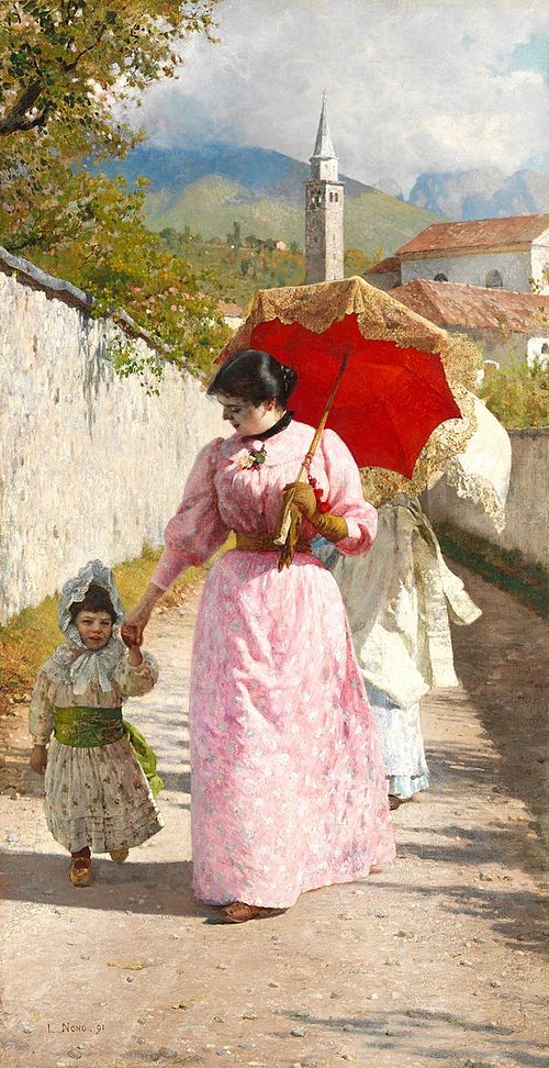 The walk, 1891, Luigi Nono