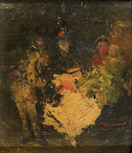 Atentado contra el noveno mandamiento, 1881, Antonio Pérez Rubio