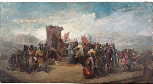 La farsa de Ávila, 1881, Antonio Pérez Rubio