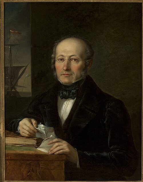 Portrait of the artist’s father, Levy Lesser, 1850, Alexander Lesser