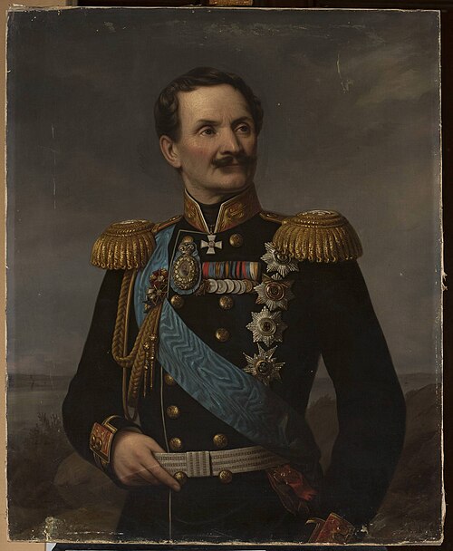 Portrait of Friedrich Berg, 1868, Alexander Lesser