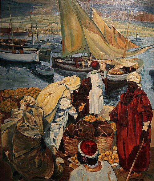 Le port d'Alger, , Léon Cauvy