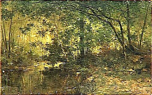 Souvenir de Cernay, 1872, Léon Germain Pelouse