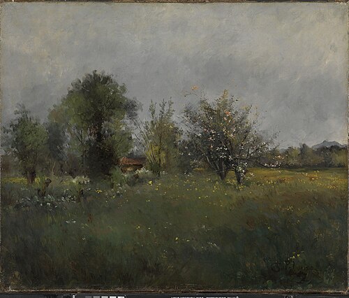 Landskap, 1875, Léon Germain Pelouse