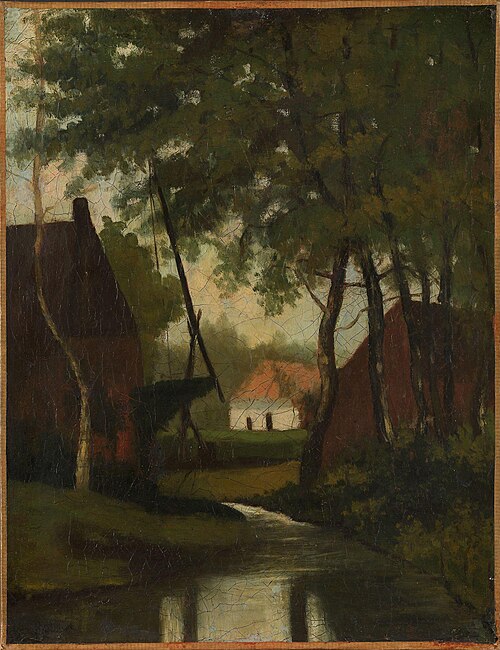 Landskap, , Léon Germain Pelouse