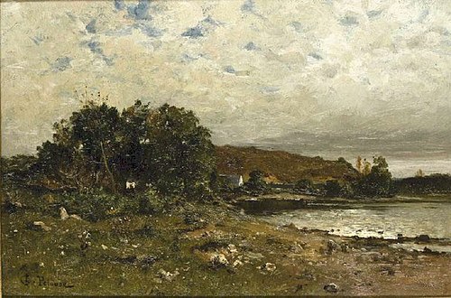 La Rivière, 1882, Léon Germain Pelouse